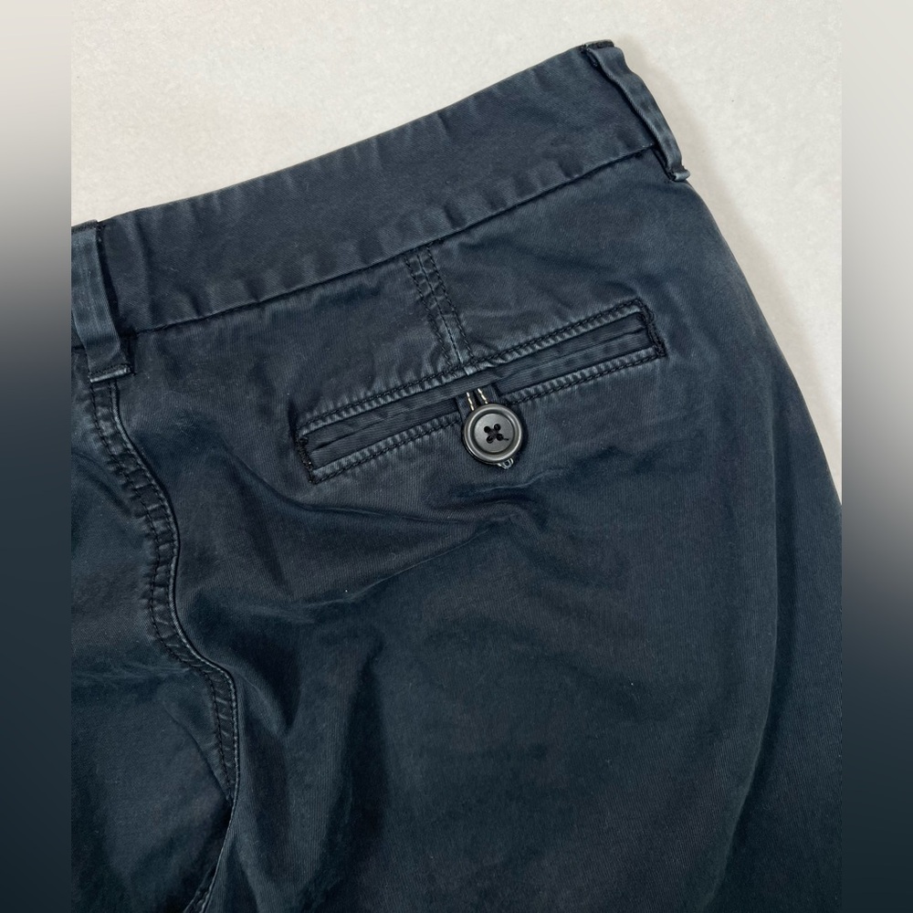 BANANA REPUBLIC Women’s Low Rise Cropped Chino Navy‎ 0 Cotton Business Casual - Picture 5 of 11